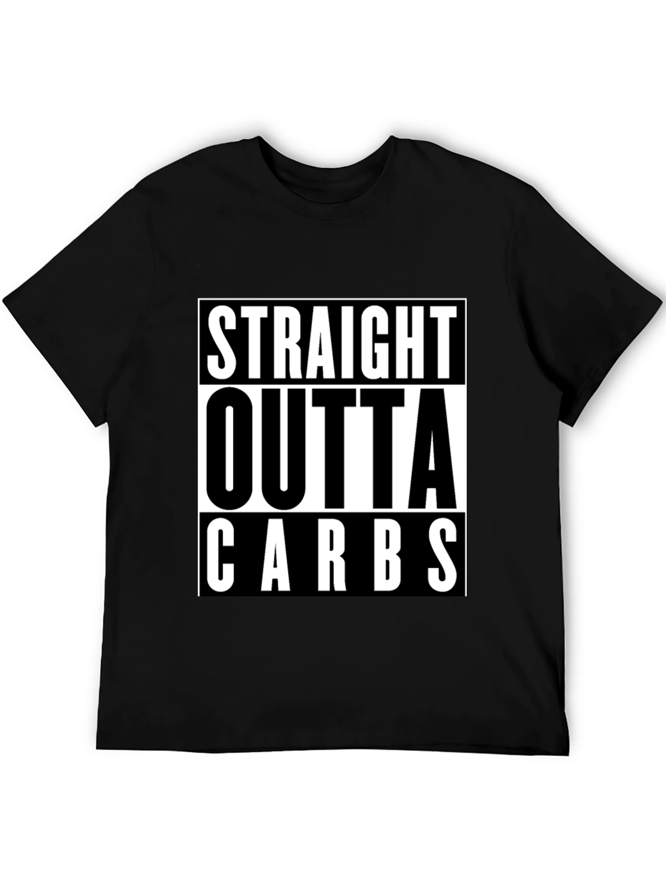 Straight Outta Carbs Graphic Tee