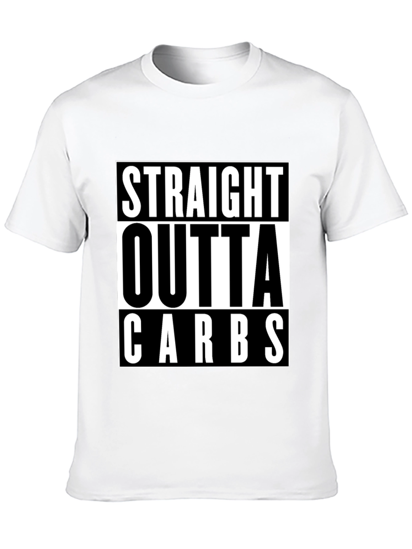 Straight Outta Carbs Graphic Tee