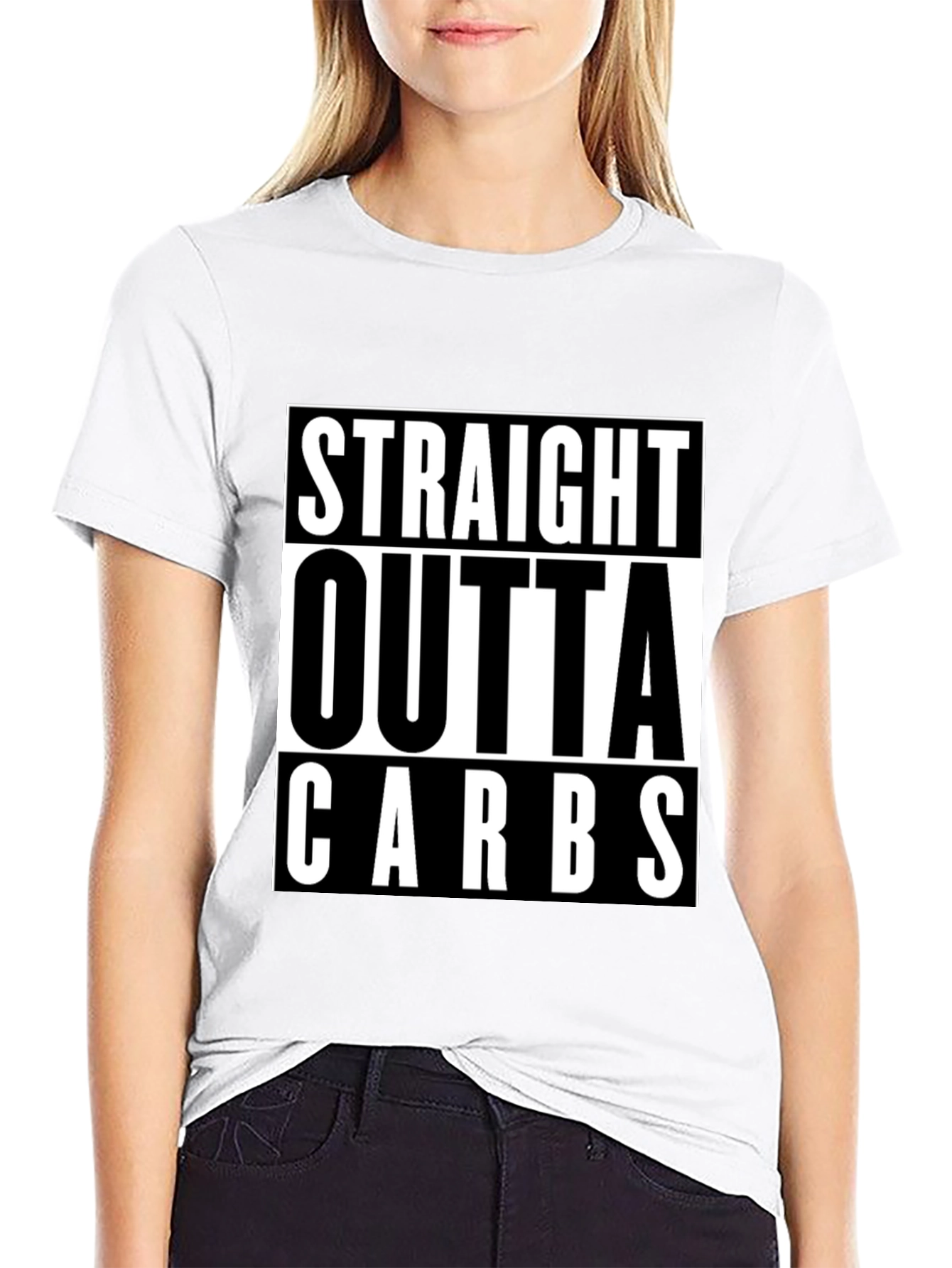 Straight Outta Carbs Graphic Tee