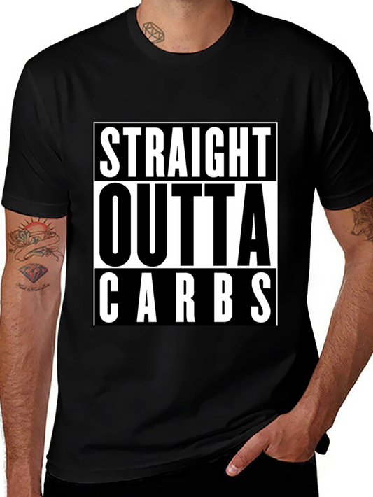 Straight Outta Carbs Graphic Tee