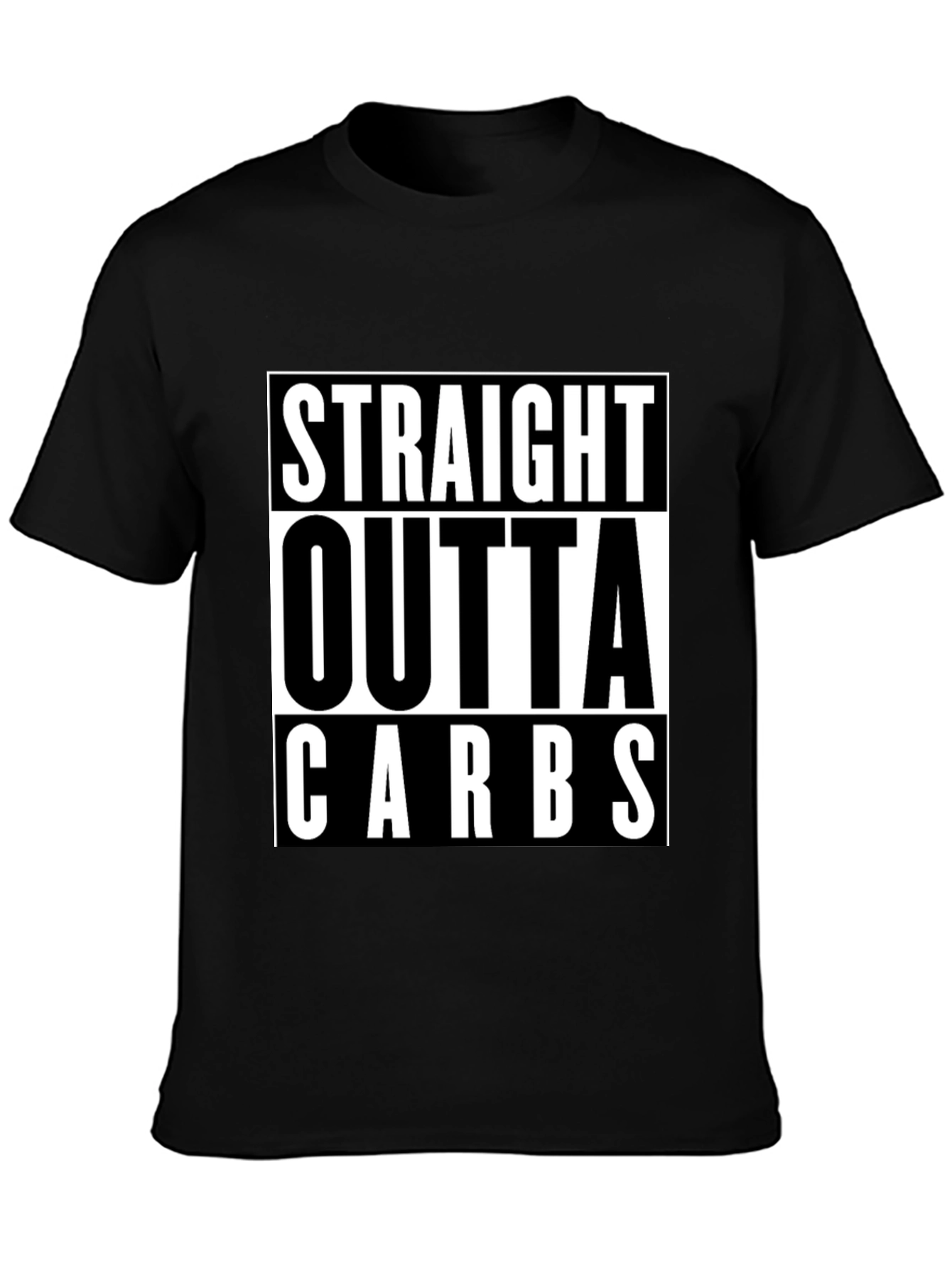 Straight Outta Carbs Graphic Tee