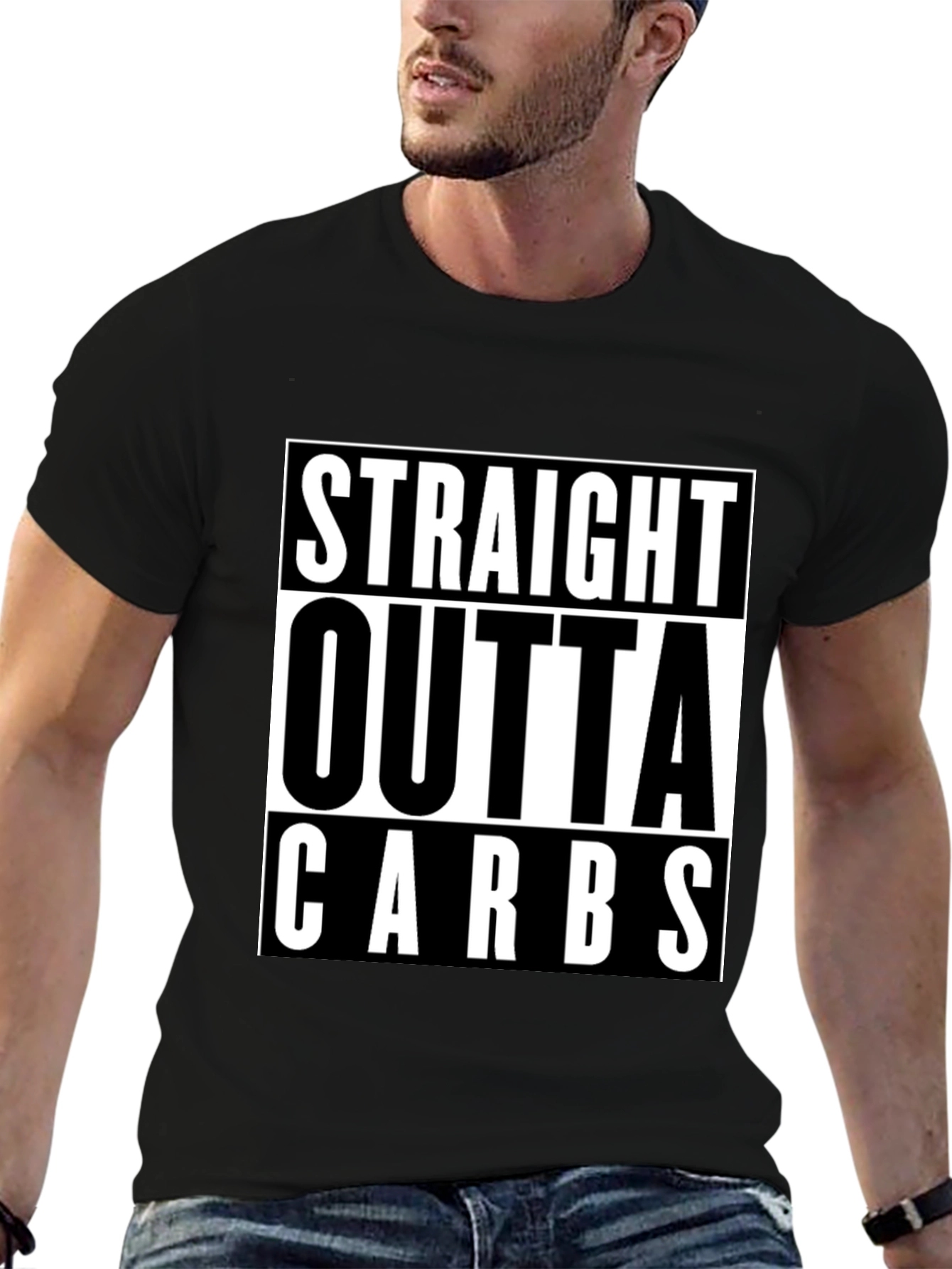 Straight Outta Carbs Graphic Tee