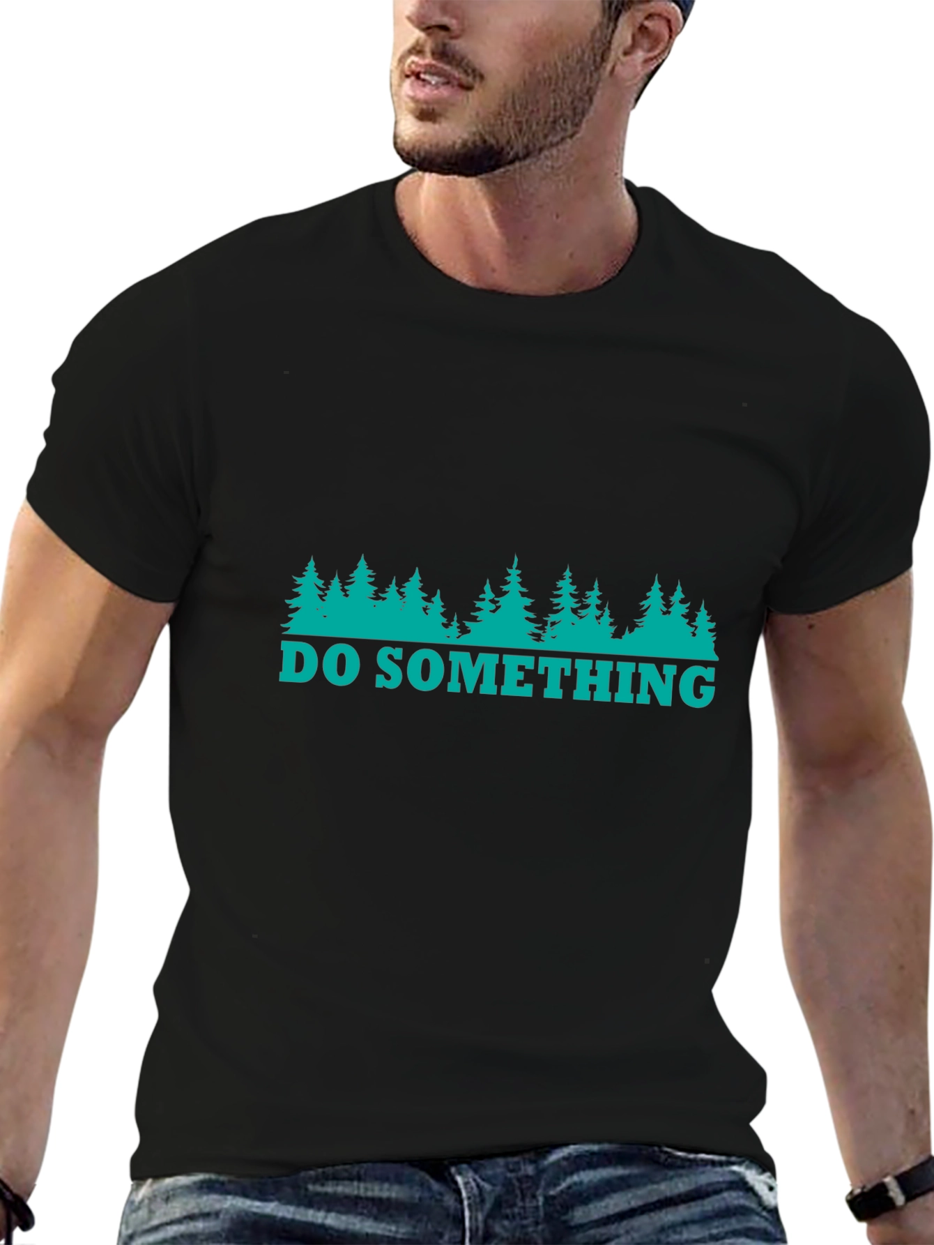 Nature Inspired Tee: Do Something T-Shirt