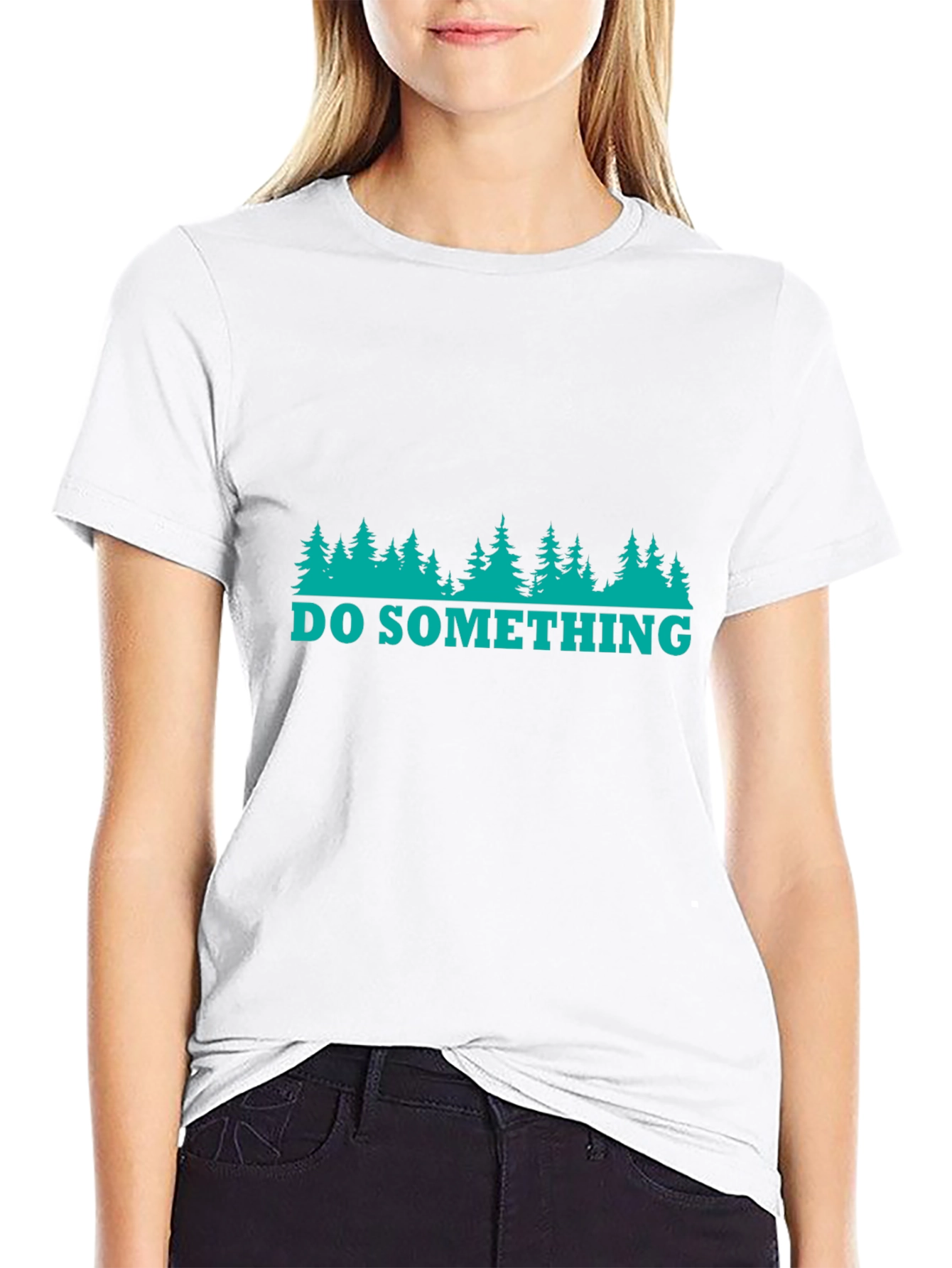Nature Inspired Tee: Do Something T-Shirt