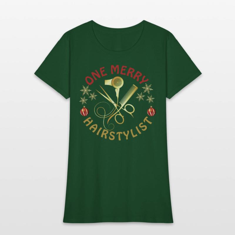 One Merry Hairstylist Love is in Hair Christmas