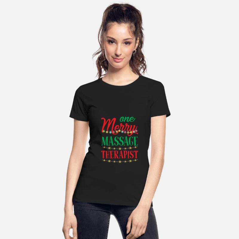 One Merry Massage Therapist Funny Christmas