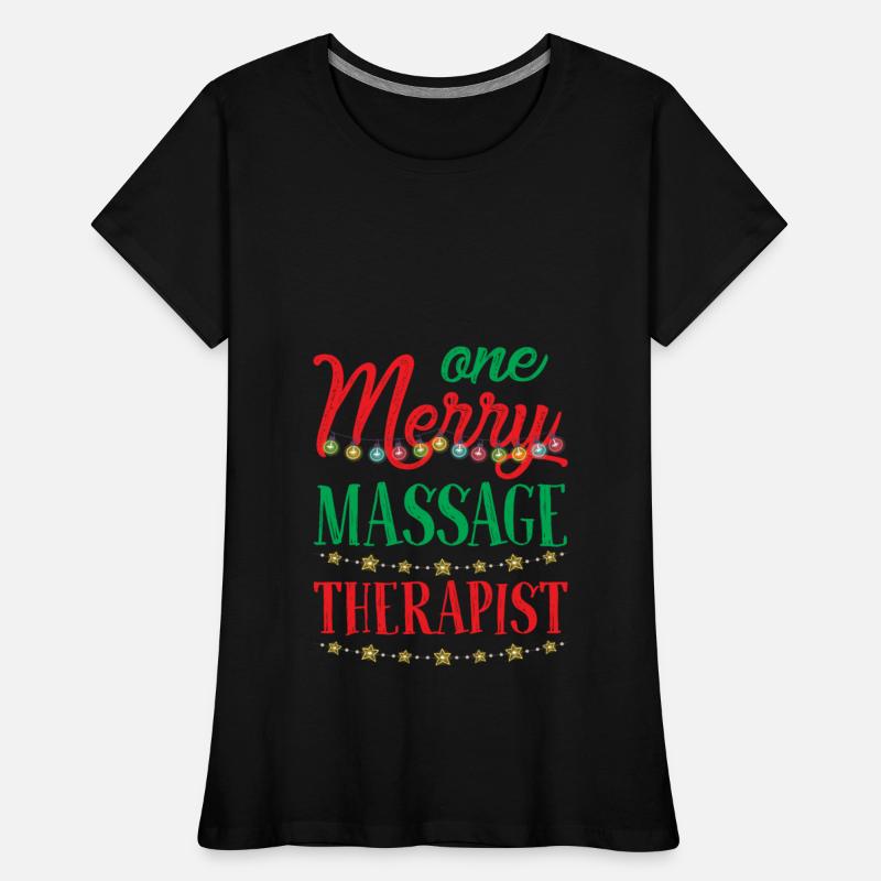 One Merry Massage Therapist Funny Christmas