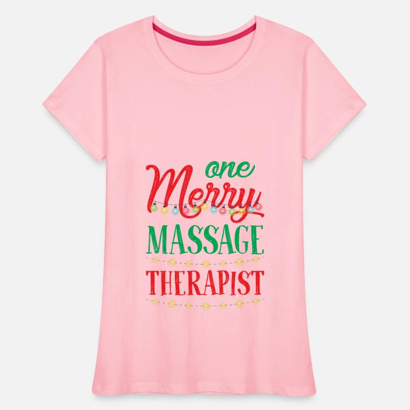 One Merry Massage Therapist Funny Christmas