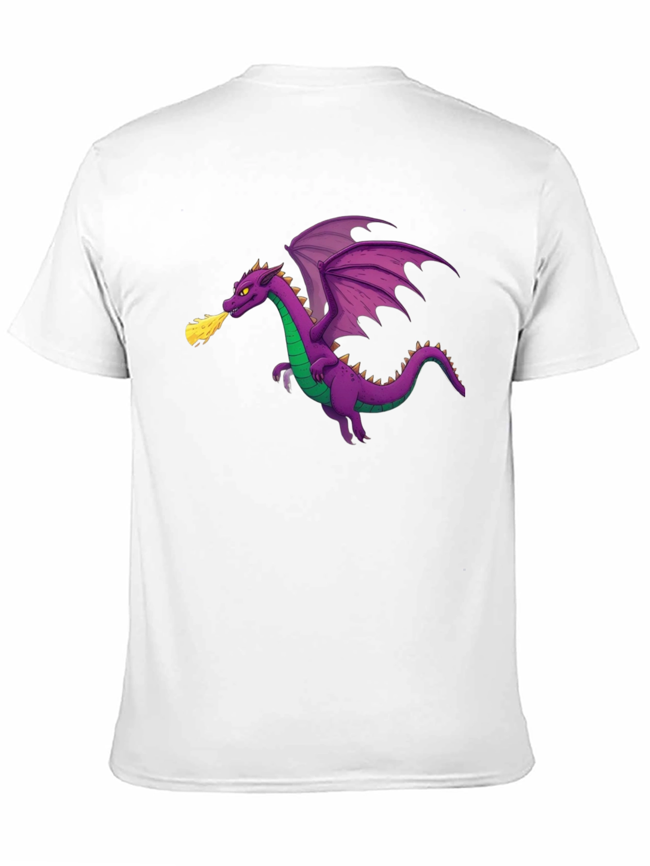 Dragon Graphic T-Shirt - Black Cotton Tee