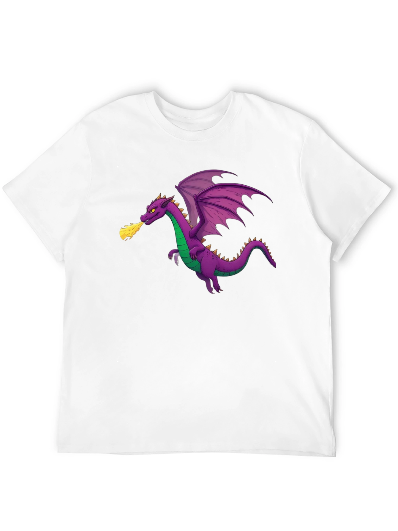 Dragon Graphic T-Shirt - Black Cotton Tee