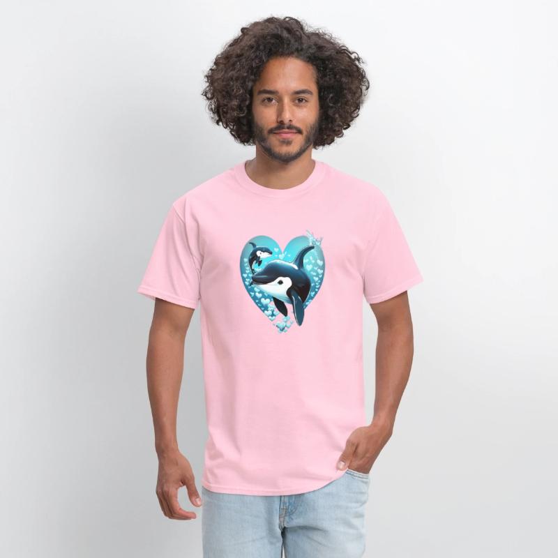 Orcas Whale Sea Under Water Fishes Orcas He