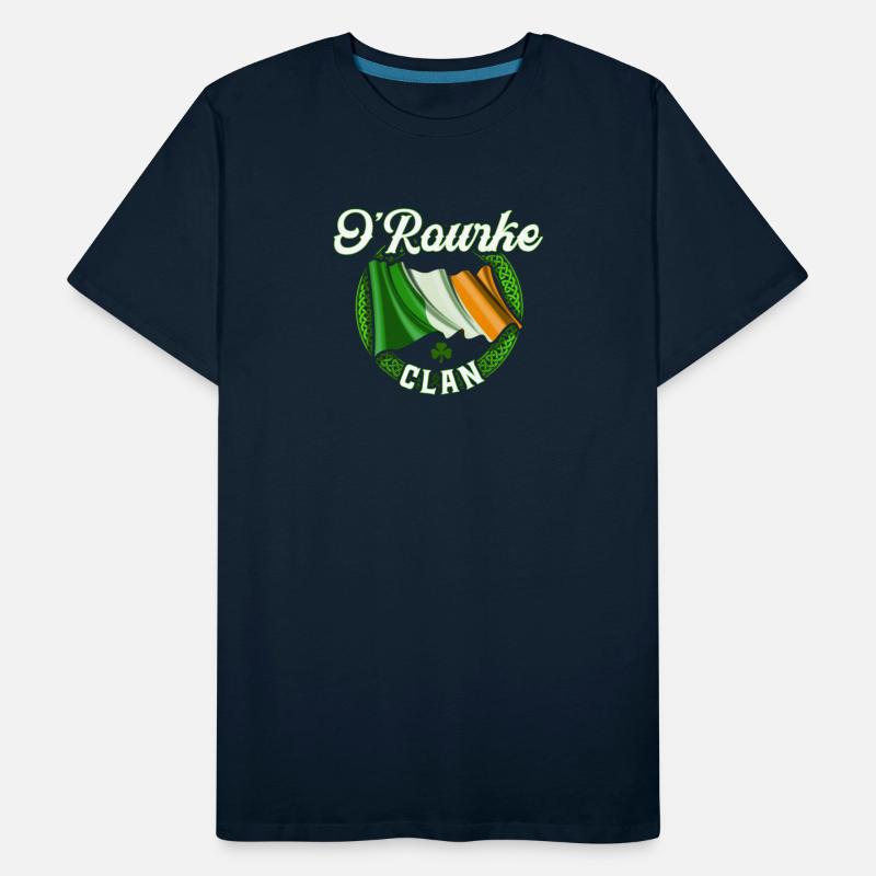 O’rourke Surname Irish Last Name Ireland Flag