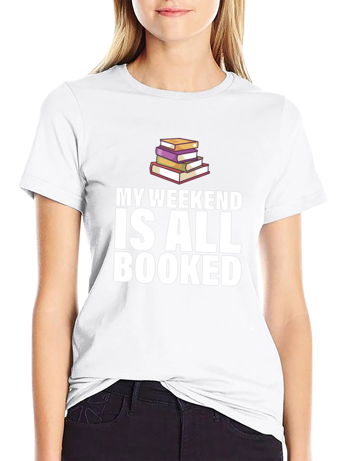 Booked Weekend T-Shirt - Reading Lover