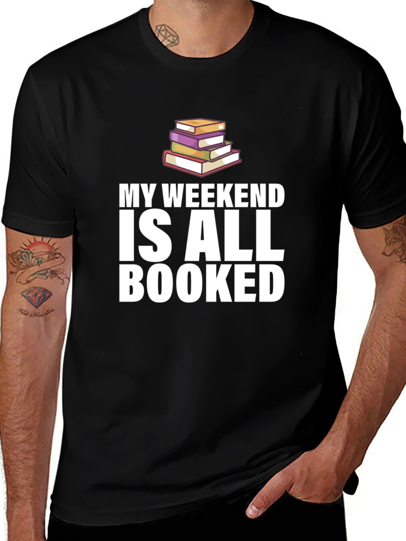 Booked Weekend T-Shirt - Reading Lover