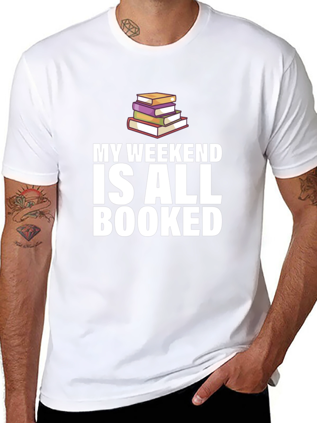 Booked Weekend T-Shirt - Reading Lover