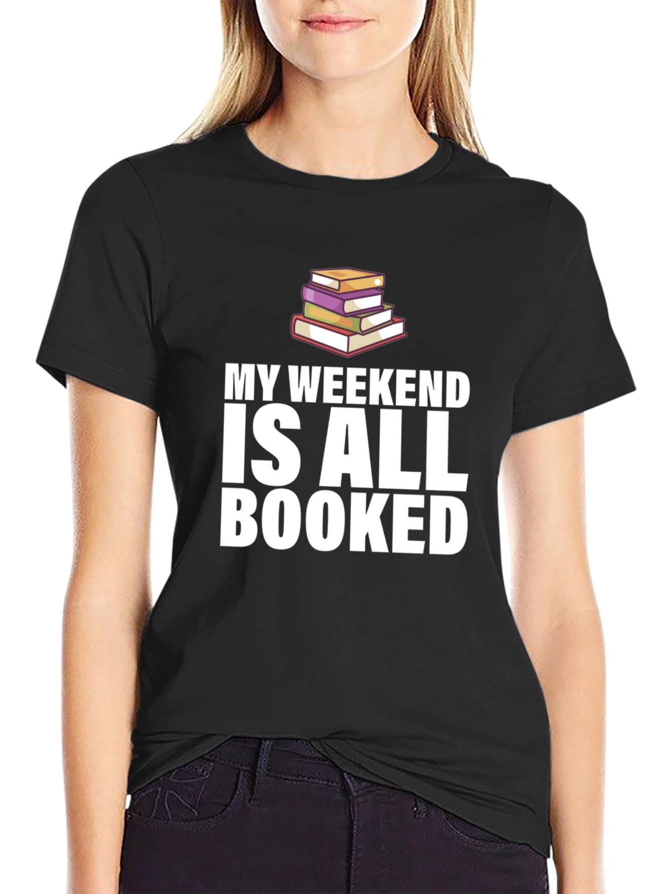 Booked Weekend T-Shirt - Reading Lover