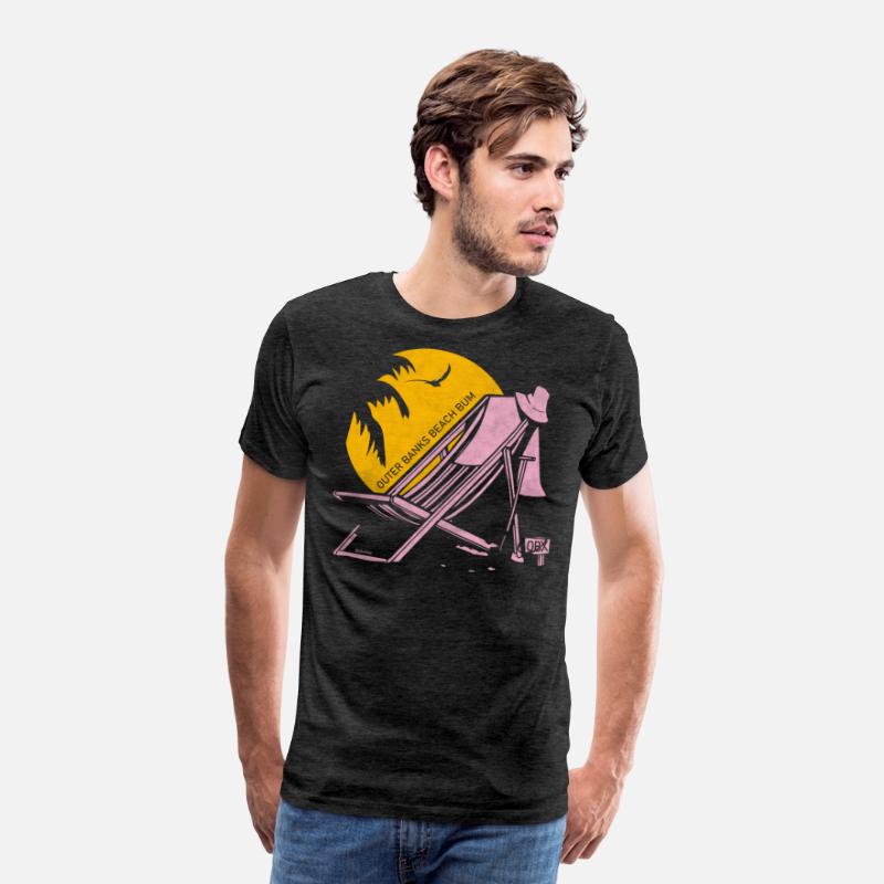 Outer Banks Beach Bum OBX Pink Vintage