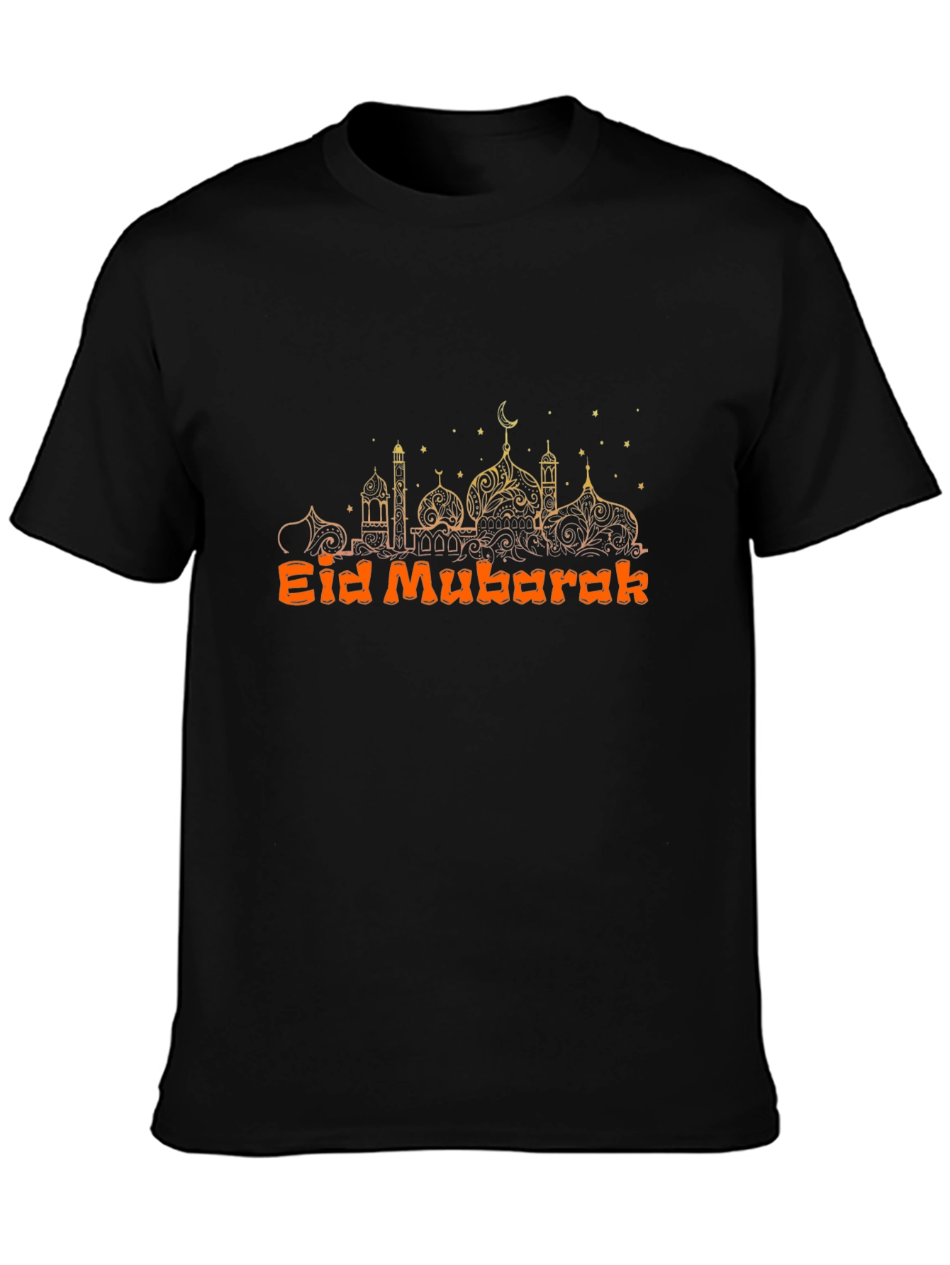 Eid Mubarak Graphic T-Shirt - Islamic Design
