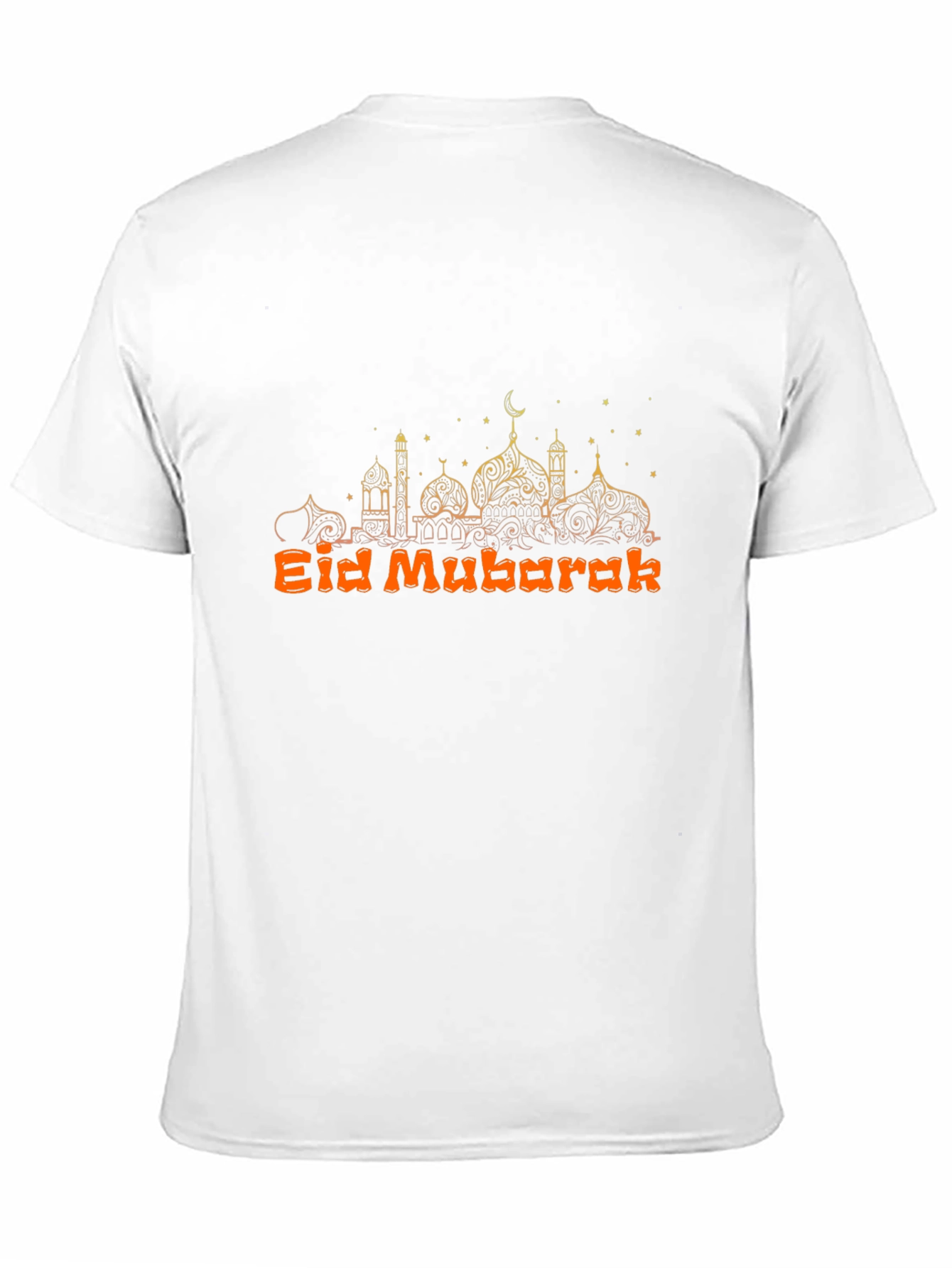 Eid Mubarak Graphic T-Shirt - Islamic Design