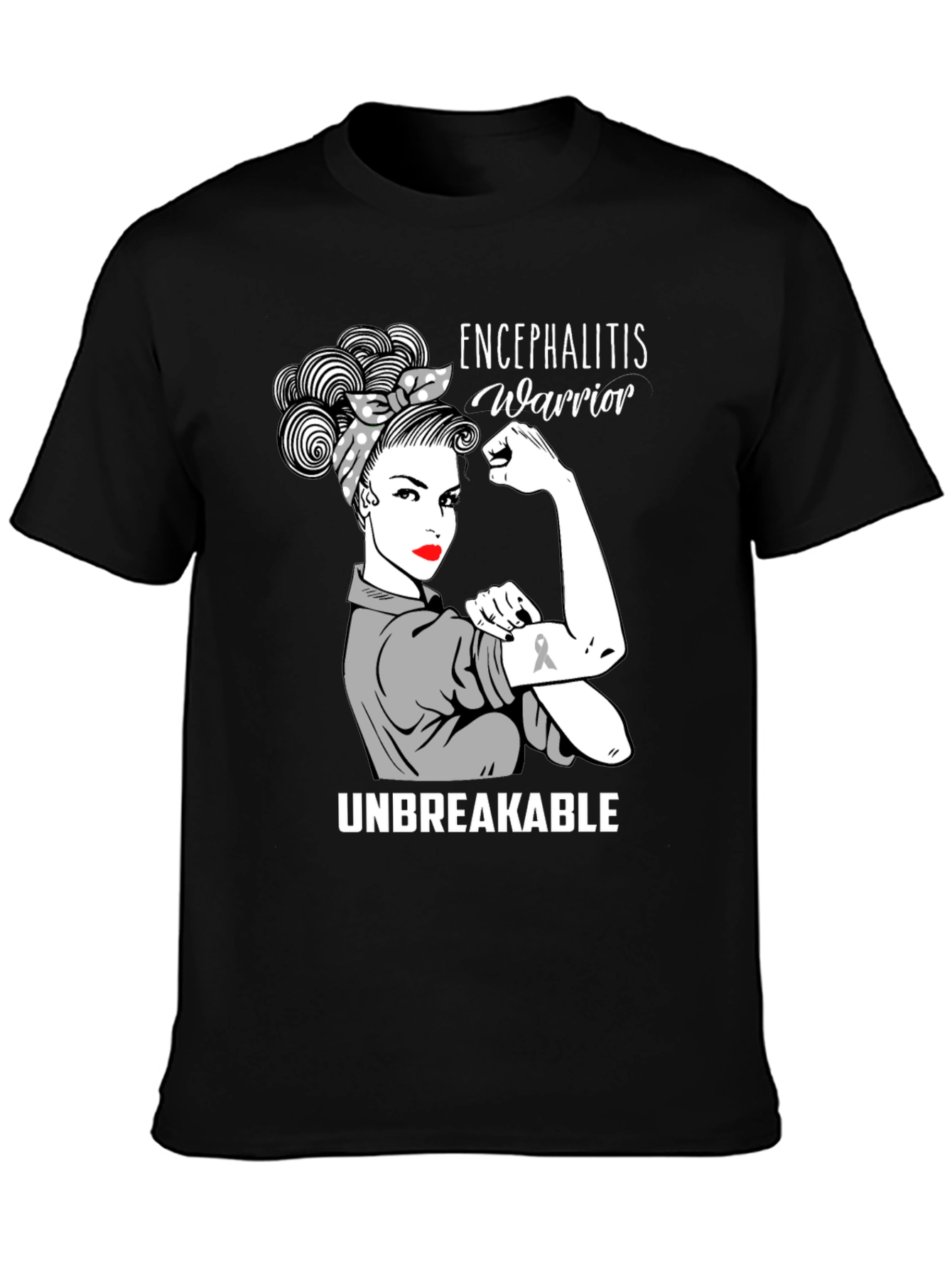 Encephalitis Warrior Unbreakable T-Shirt