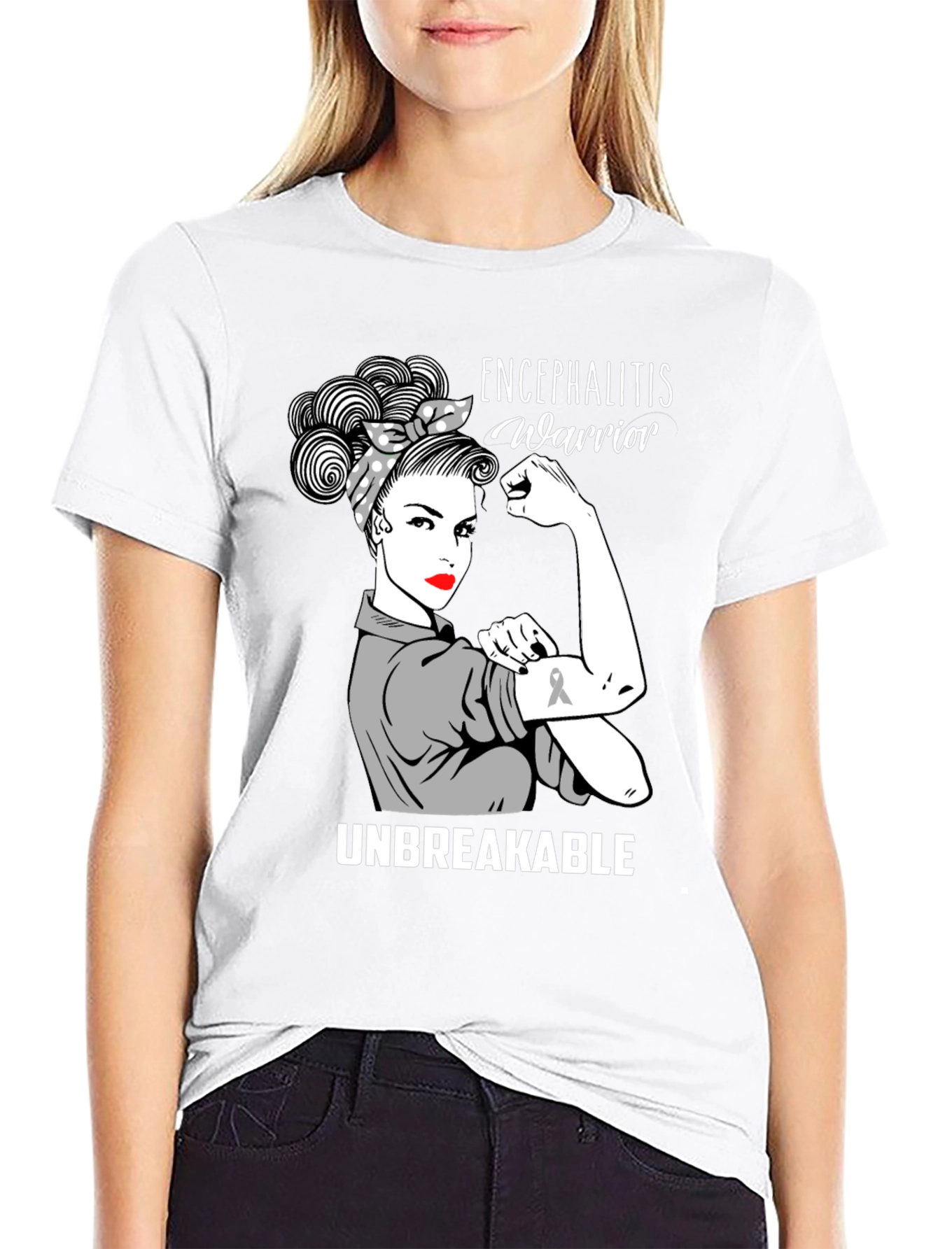 Encephalitis Warrior Unbreakable T-Shirt