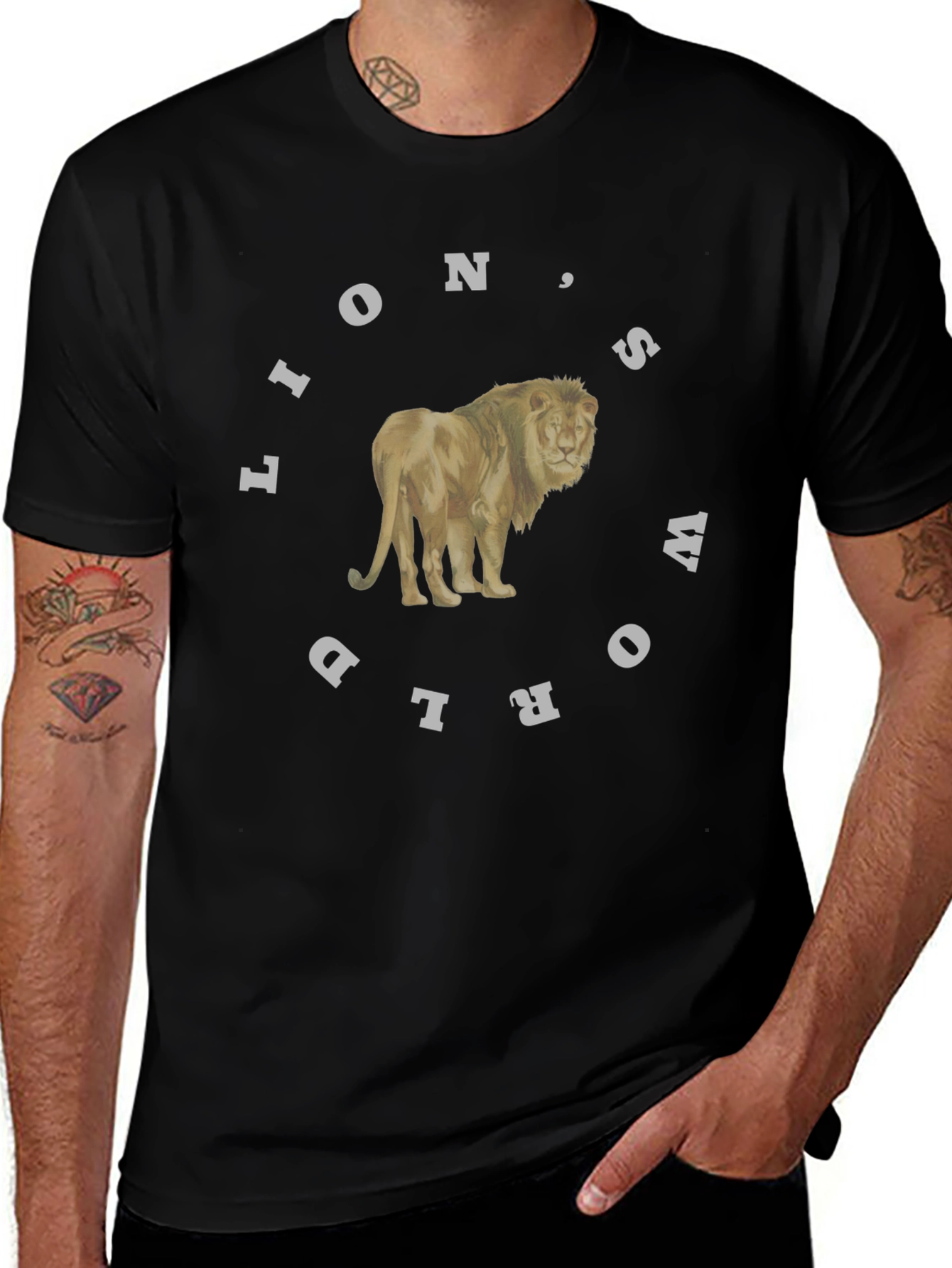 Lions World Graphic T-Shirt