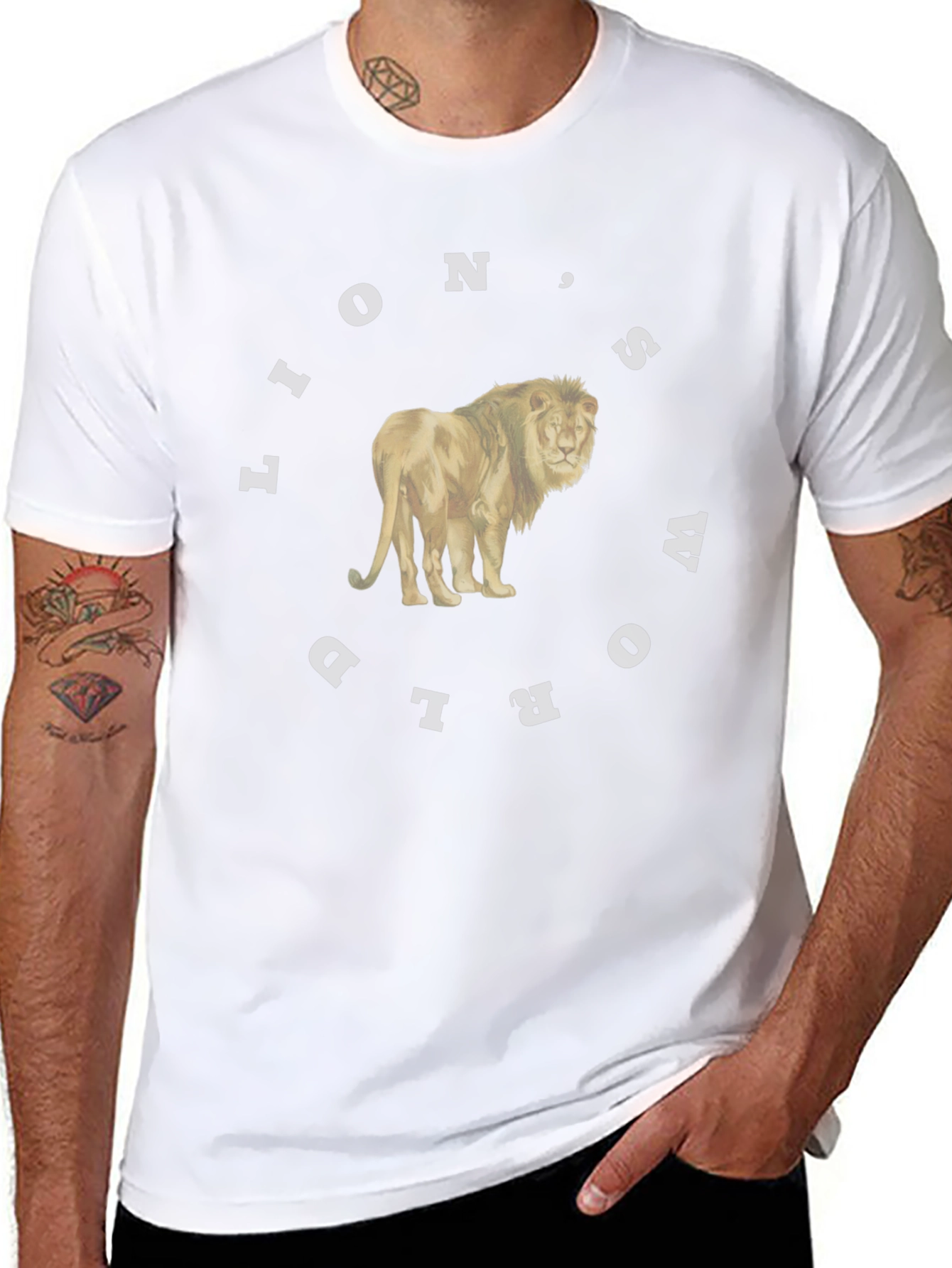 Lions World Graphic T-Shirt
