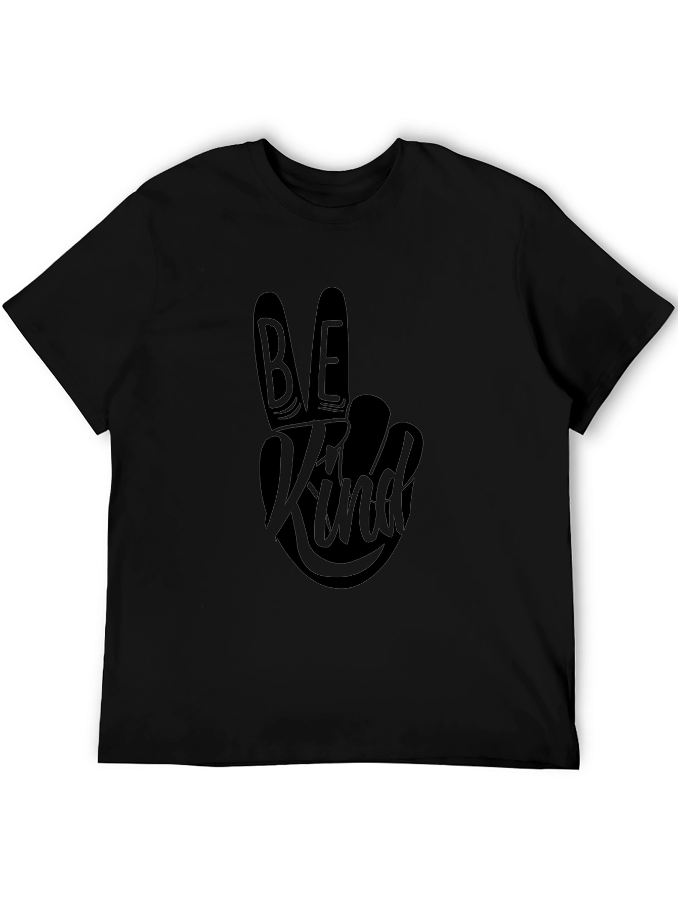 Be Kind Graphic Tee - Stylish Black Comfort