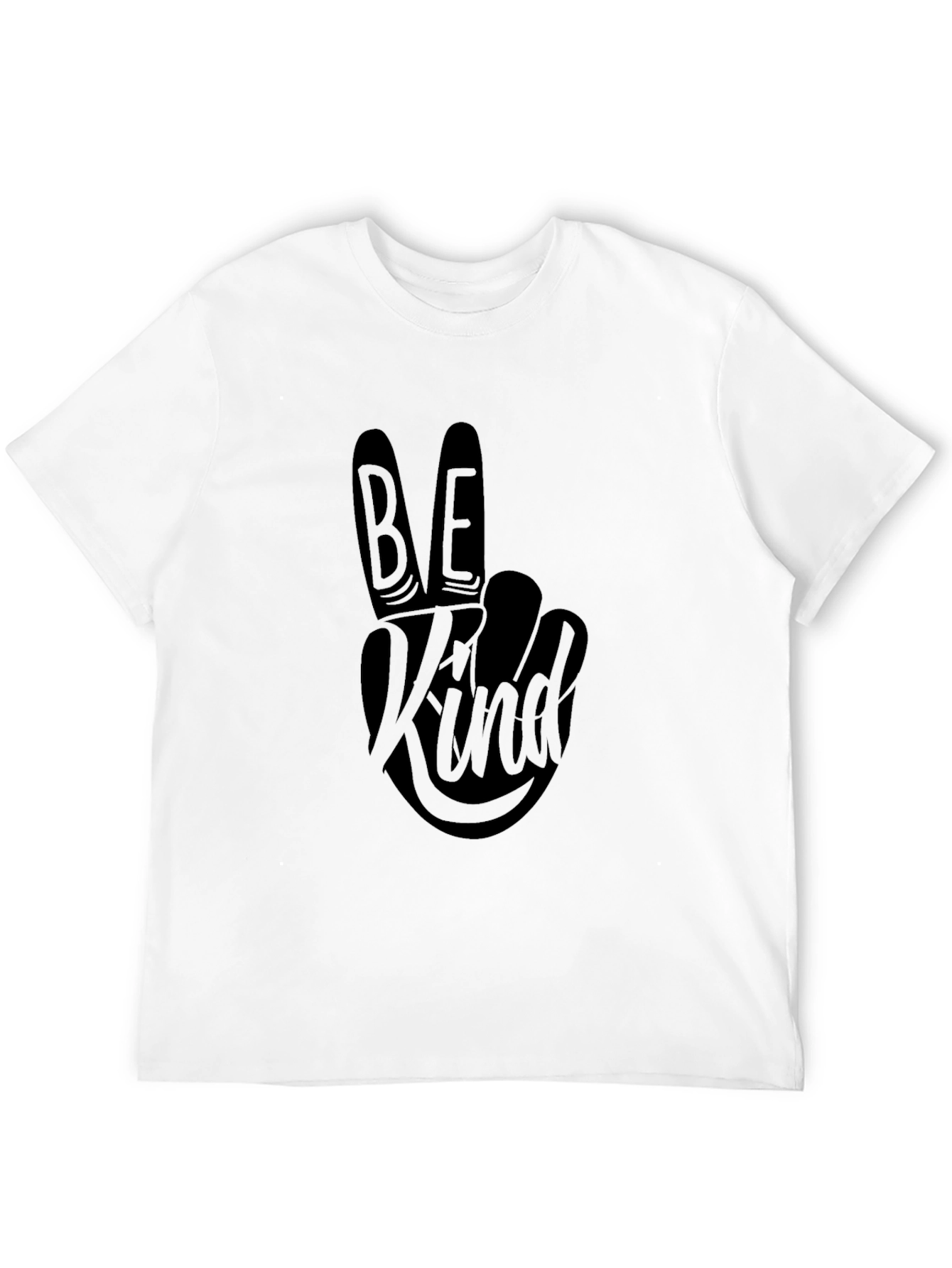 Be Kind Graphic Tee - Stylish Black Comfort
