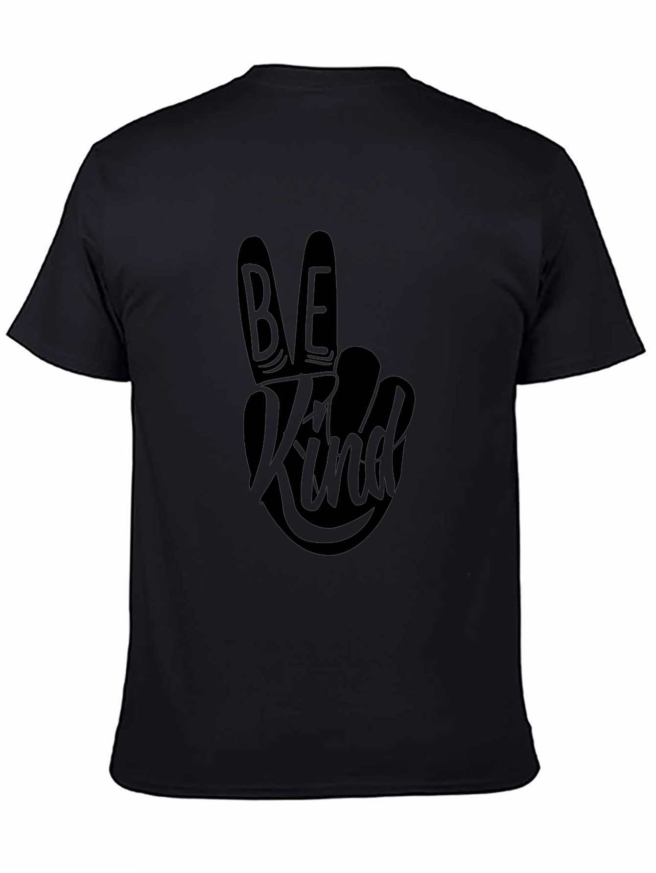 Be Kind Graphic Tee - Stylish Black Comfort