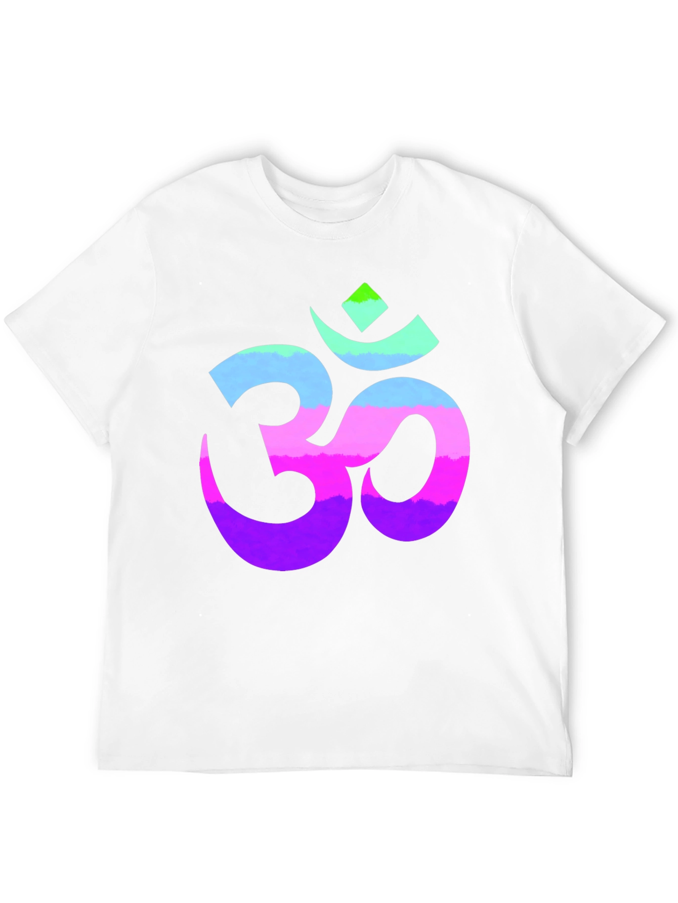 Om Symbol Graphic Tee - Spiritual Black T-Shirt