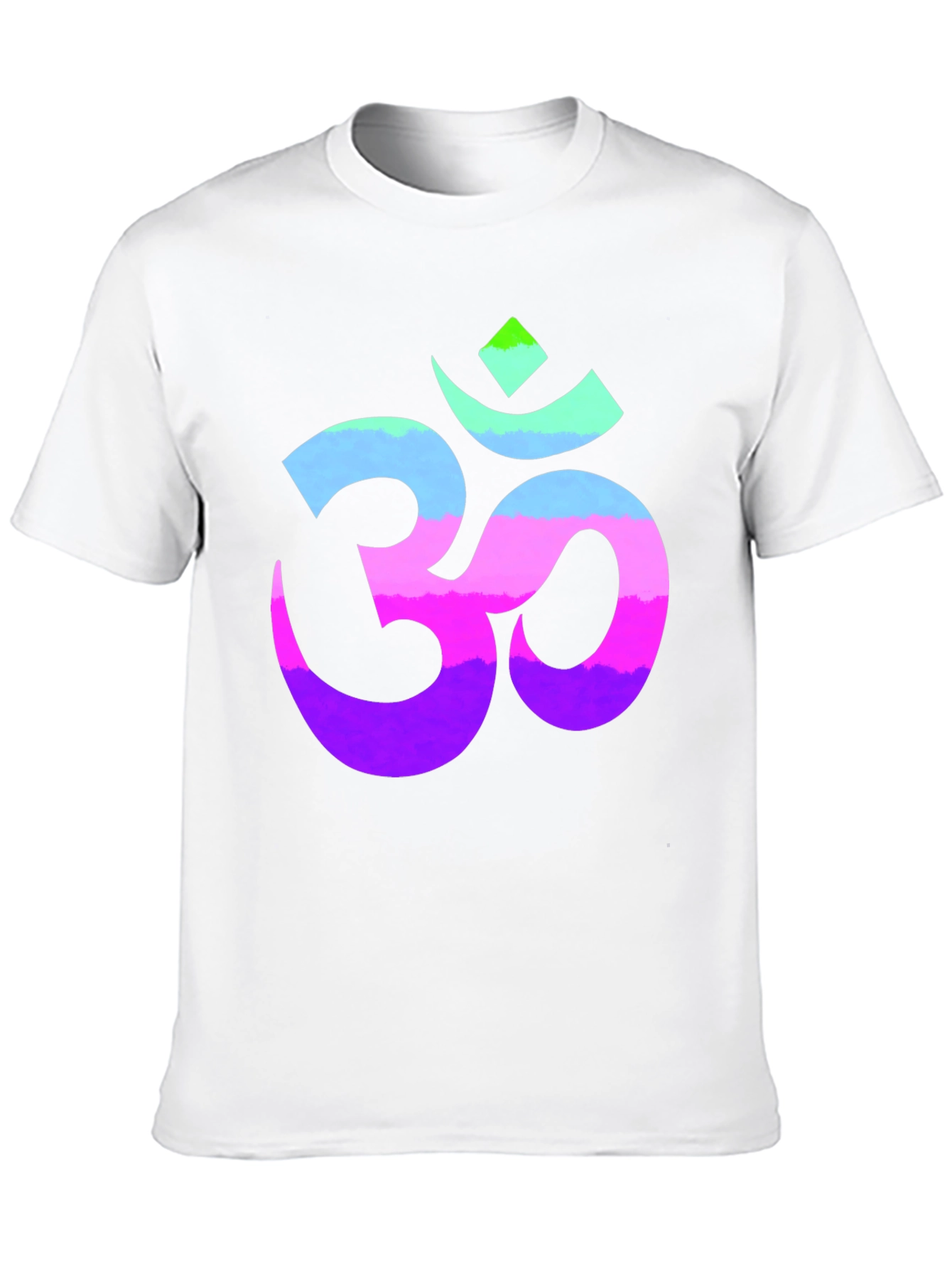 Om Symbol Graphic Tee - Spiritual Black T-Shirt
