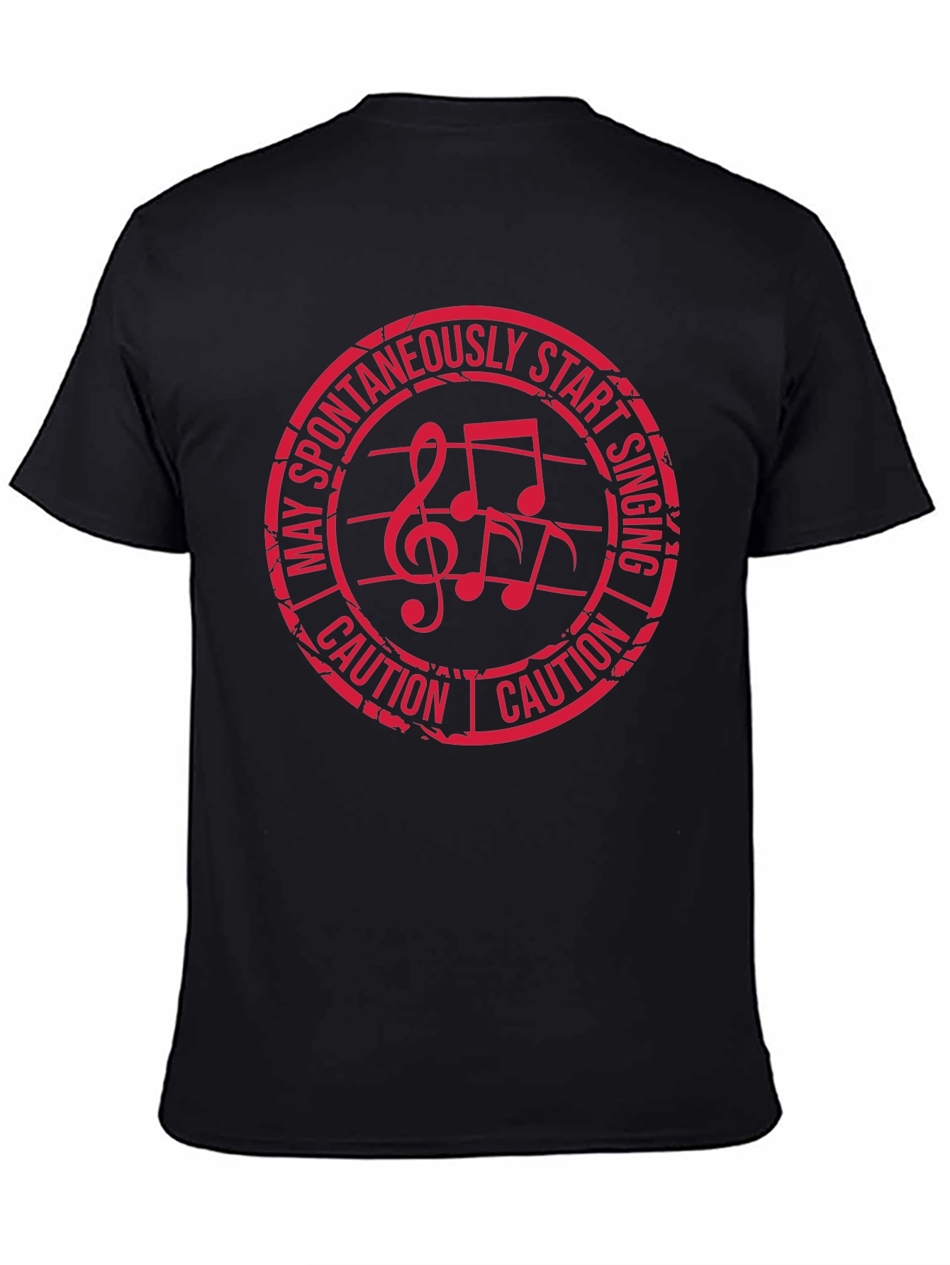 Caution May Spontaneously Start Singing Graphic Tee