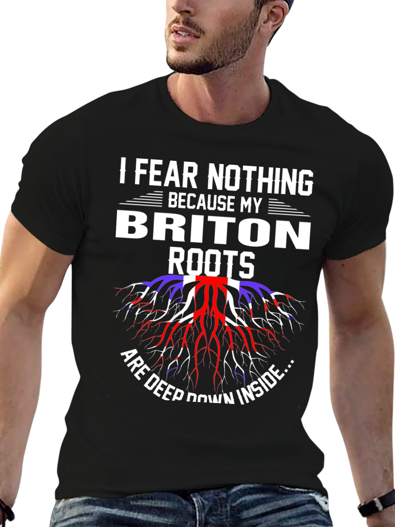 Briton Roots T-Shirt - I Fear Nothing