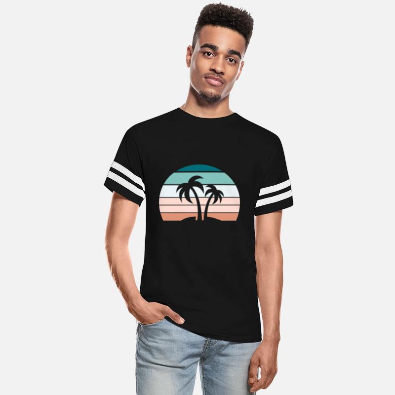 Palm Tree Paradise - Retro Style
