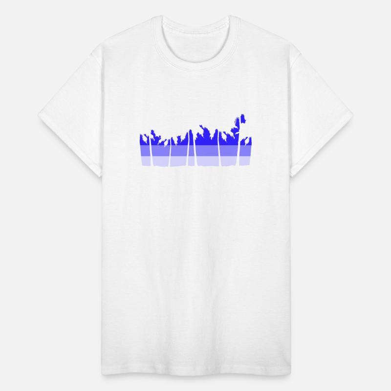 Palm Trees Island Beach Vacation Stripes Sea Lines