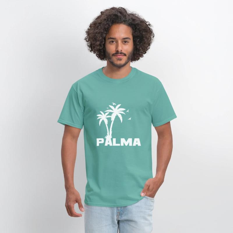 Palma de Mallorca Palm Trees Spain Vacation