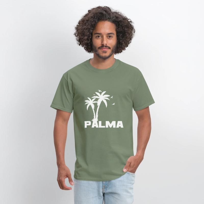 Palma de Mallorca Palm Trees Spain Vacation