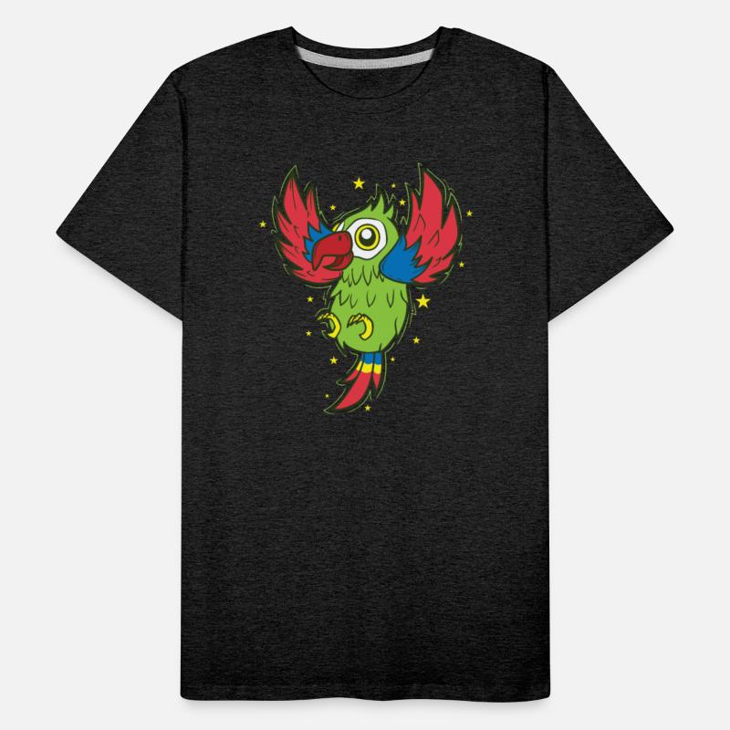 Parrot lands Bird speaking Animal