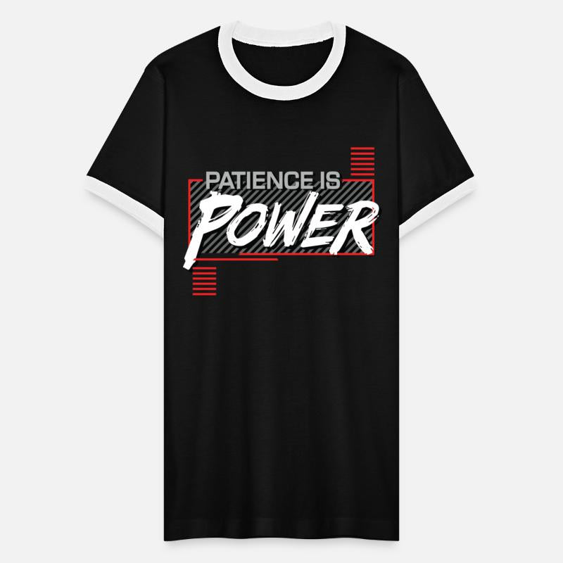 Patience Is Power Motivational Slogan