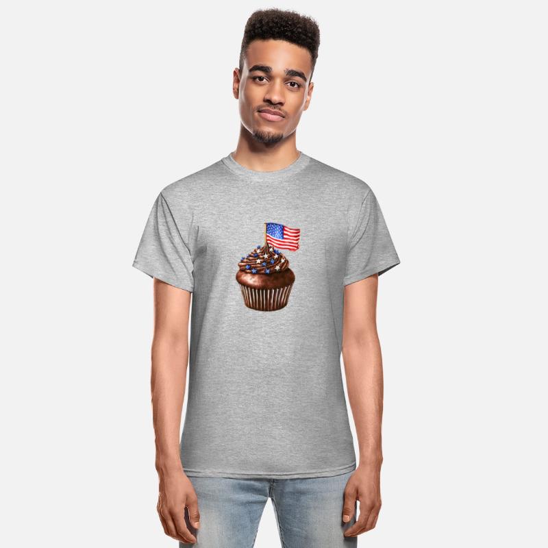 Patriotic Cup Cake - USA Independence 4th of July
