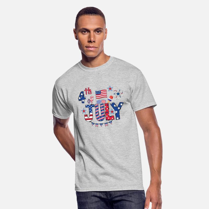 Patriotic Stars and Stripes 4th of July