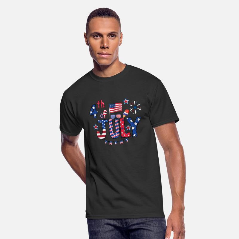 Patriotic Stars and Stripes 4th of July