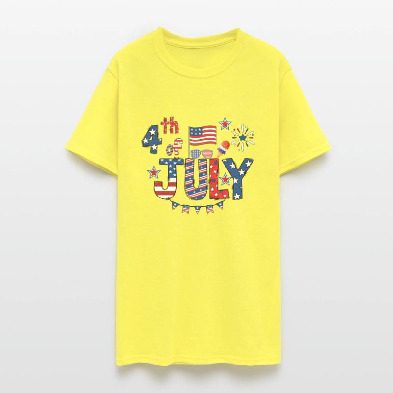 Patriotic Stars and Stripes 4th of July