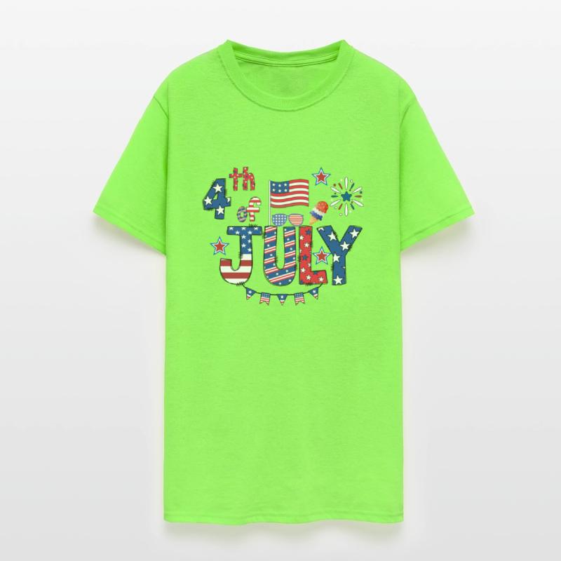 Patriotic Stars and Stripes 4th of July