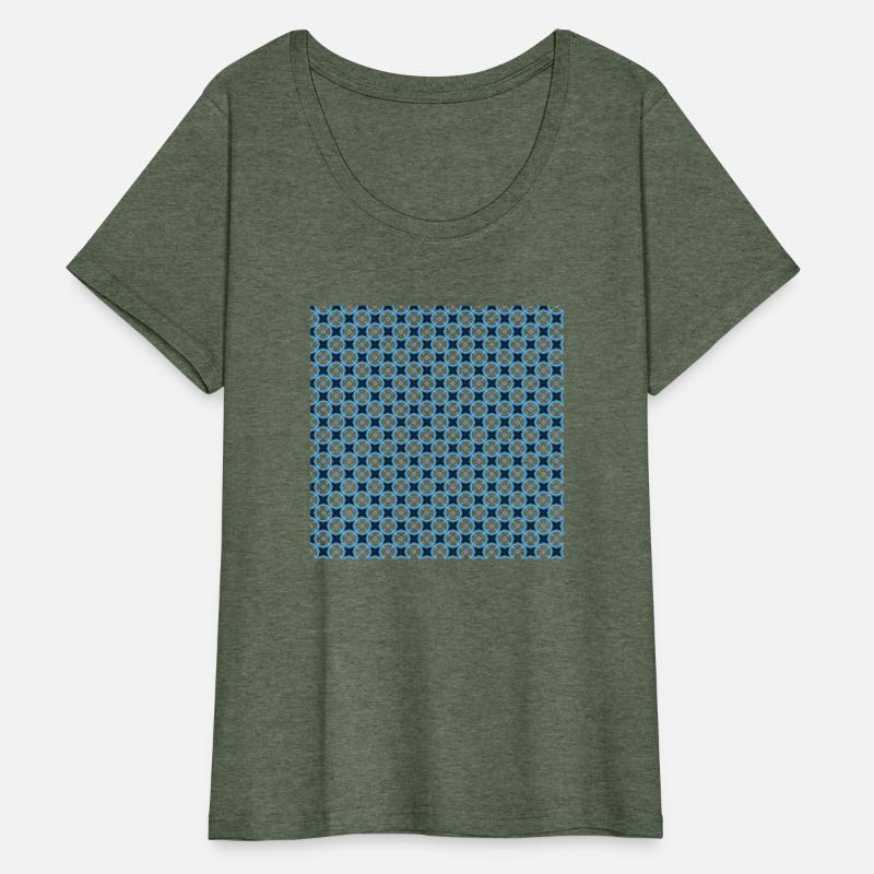 pattern blue on blue circles