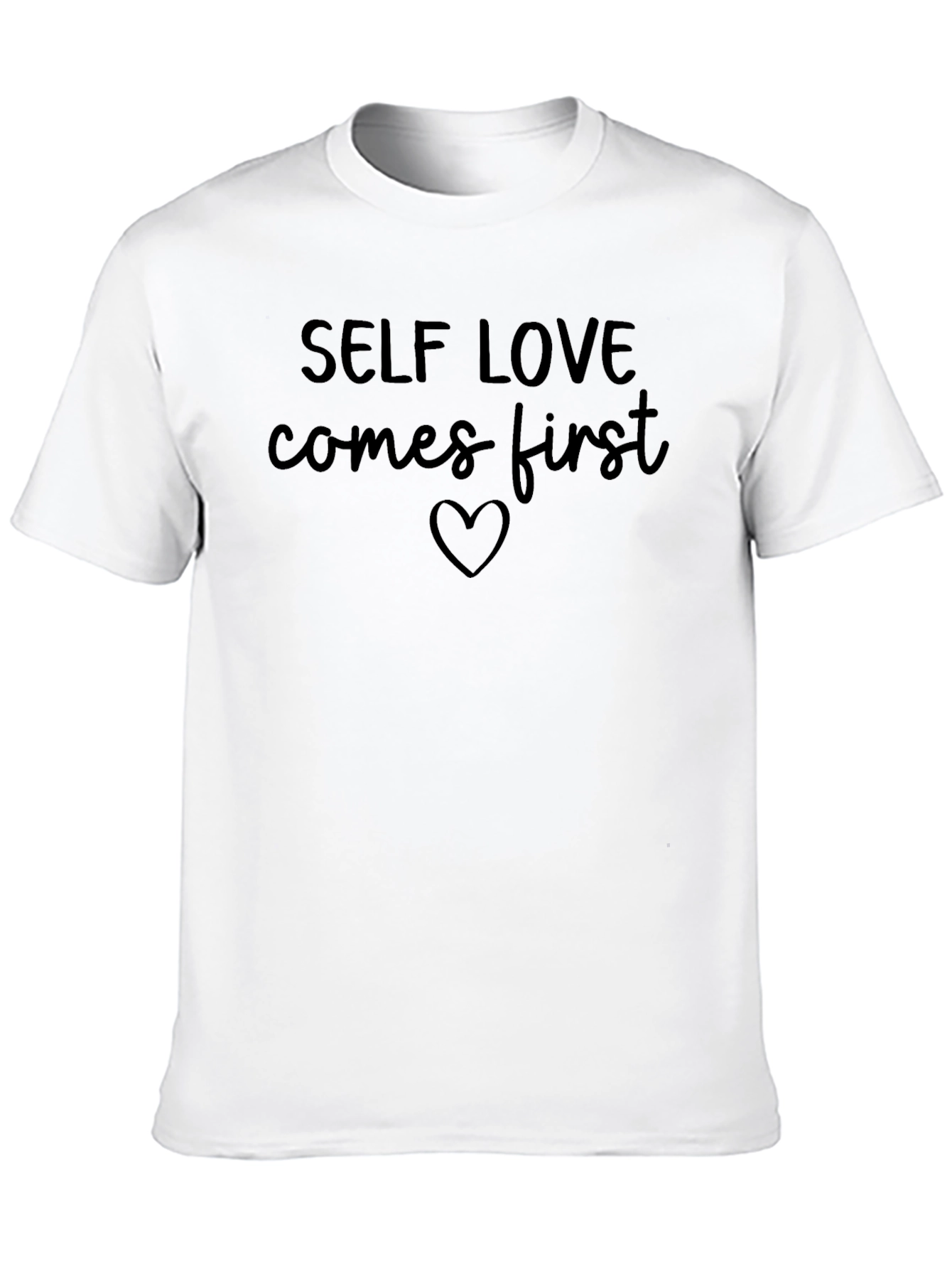 Self Love First Black T-Shirt