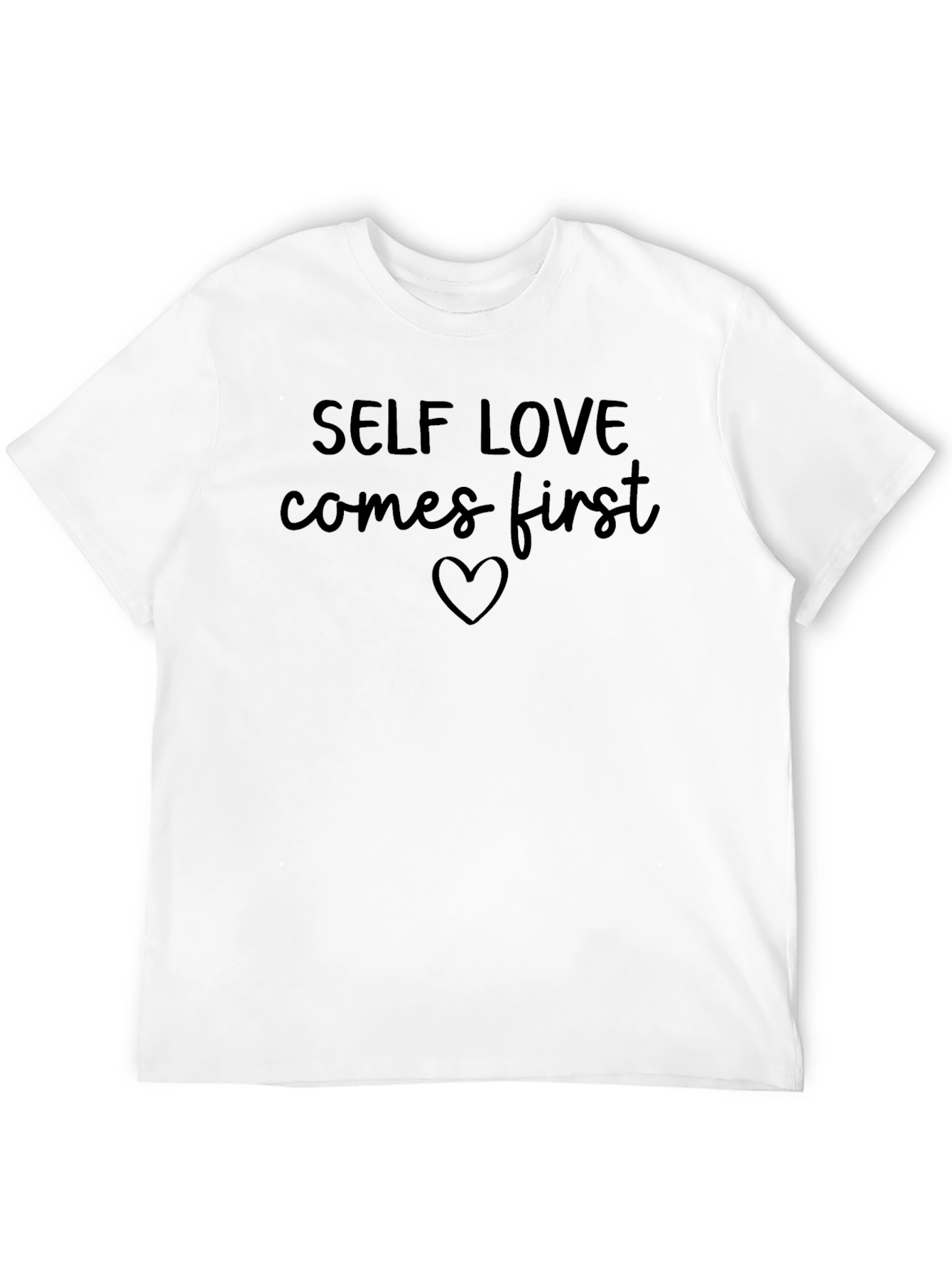 Self Love First Black T-Shirt