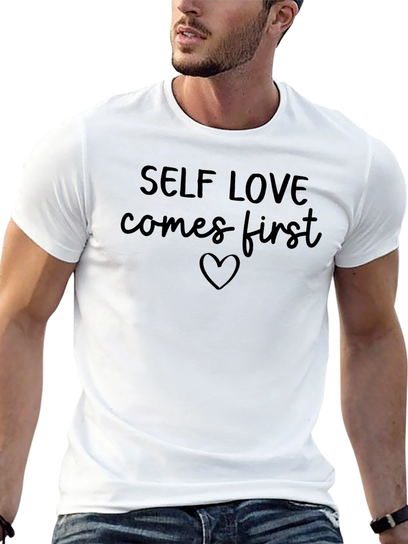 Self Love First Black T-Shirt