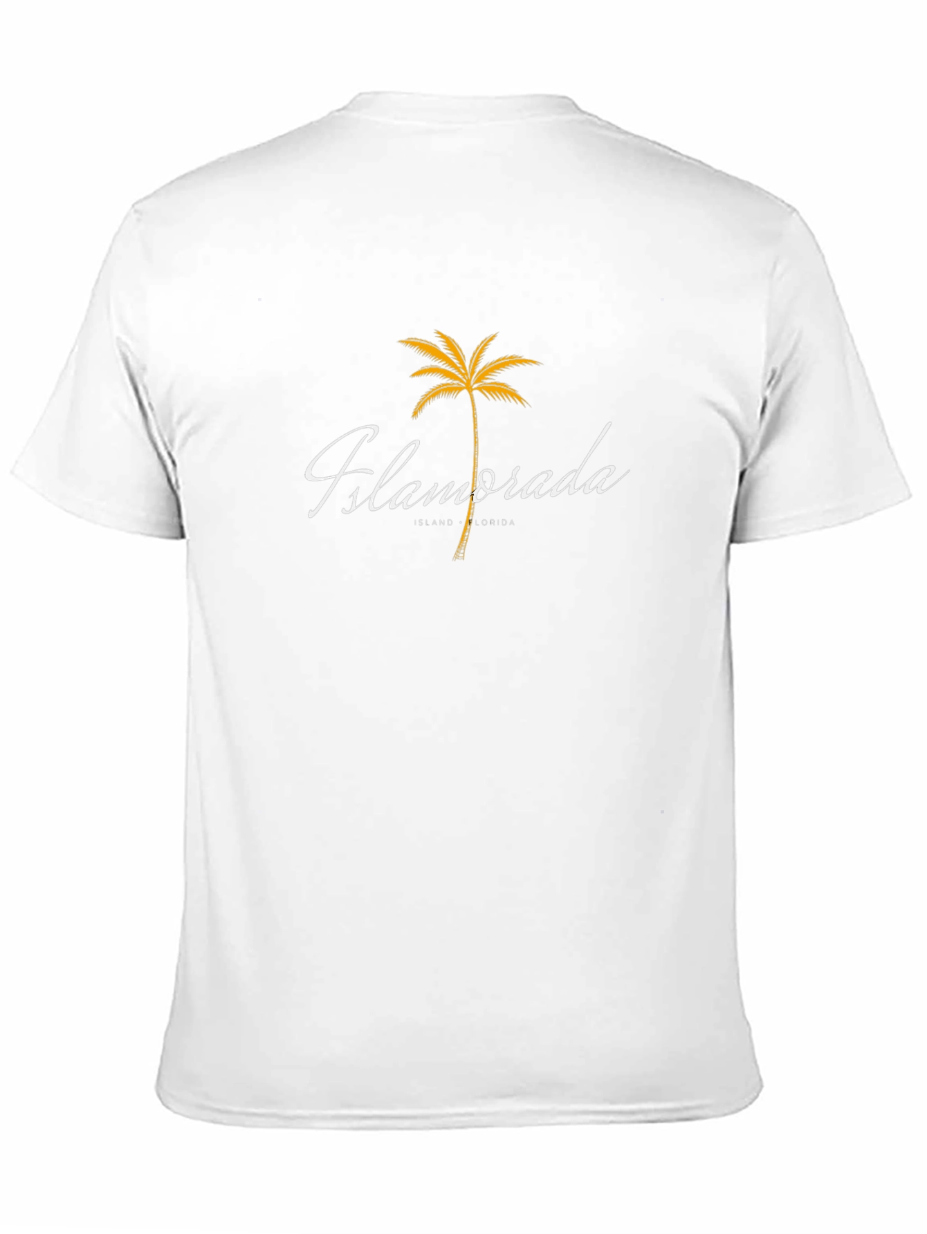 Islamorada Florida Palm Tree Black T-Shirt